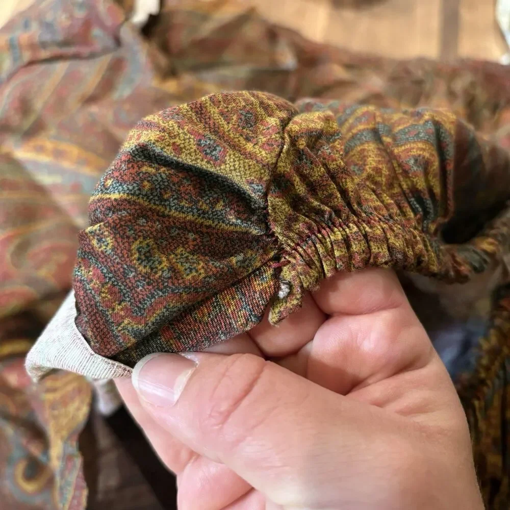 RALPH LAUREN Great Barrington Paisley King Cotton Fitted Sheet